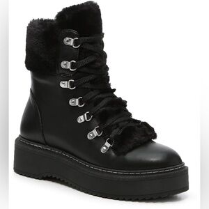 JLO Boots: Jennifer Lopez Tannha Combat Boots - EUC